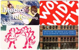 4 volle Deutsche Telefonkarten der A-Serie