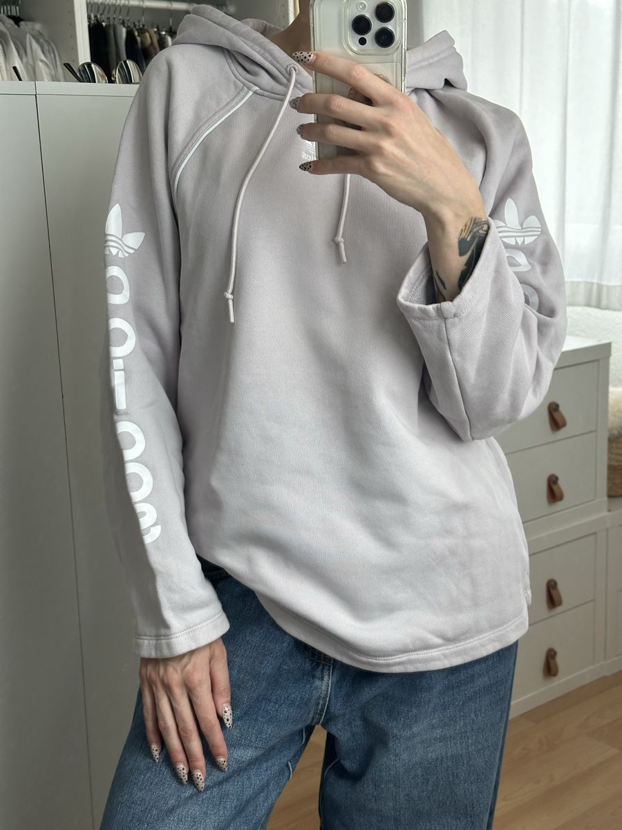 Adidas Pulls & Sweat-shirts: Adidas Kapuzenpullover lilac Grösse S – D'occasion à Frauenfeld par vanyllua