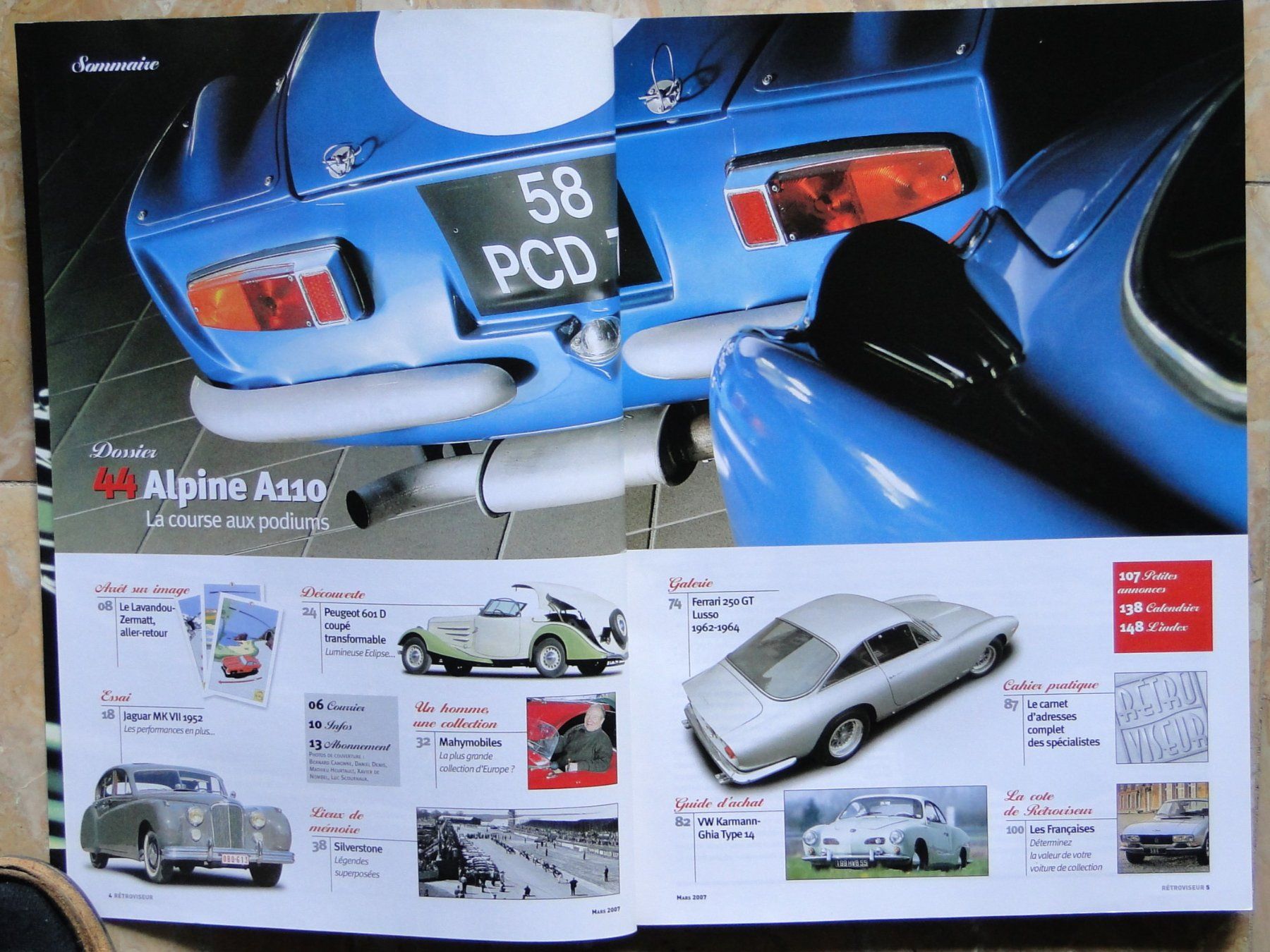 Riviste & Magazine: 6 magazines Auto Rétro / Rétroviseur 1990-2007 – Usato da Killwangen venduto da cyrano56 5