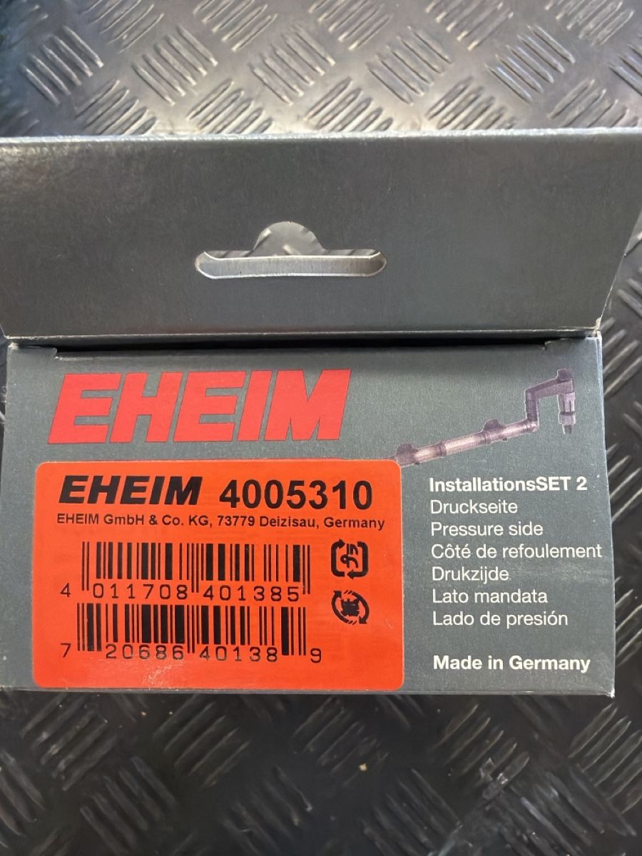Eheim Filtri: EHEIM 4005310 InstallationsSET 2 Druckseite neu – Nuovo e nell'imballaggio originale da Oetwil an der Limmat venduto da Switz-3D 1