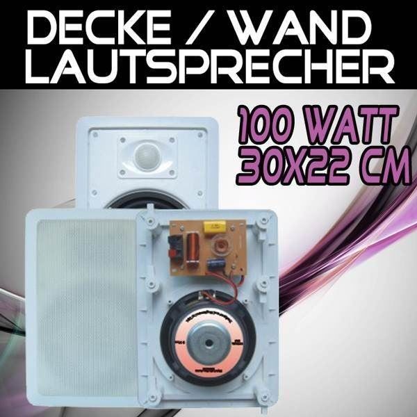 Casse acustiche: Deckeneinbaulautsprecher WKT-65 – Nuovo e nell'imballaggio originale da Oberbüren venduto da Bindi2