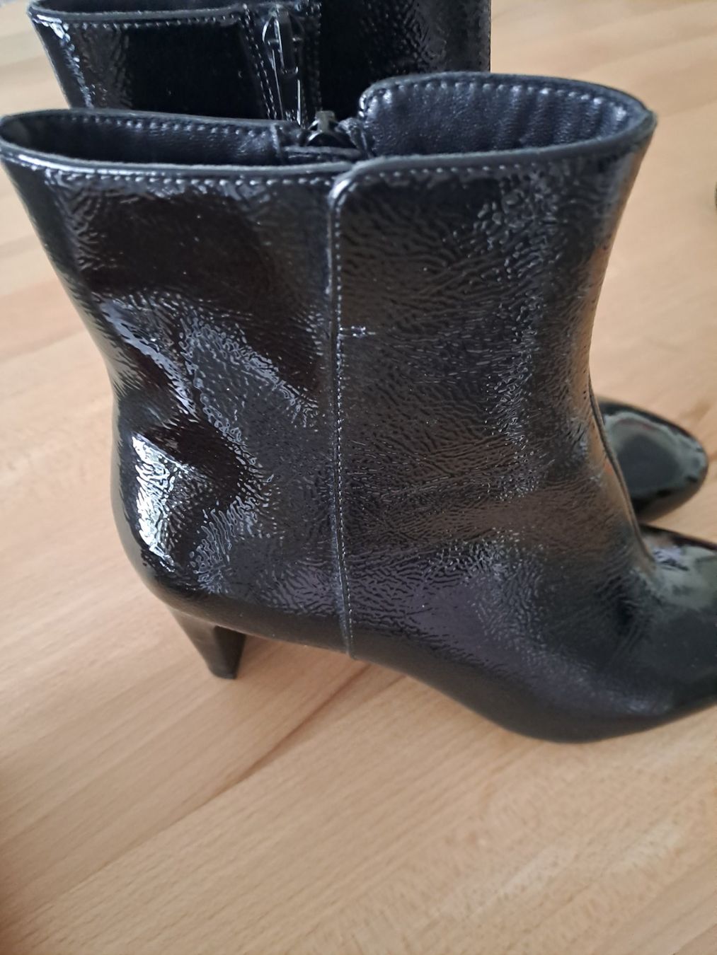 La Redoute Chaussures femmes: Lack-Leder-Boots, neu – Neuf (Voir description) à Zug par search4specialthings 1