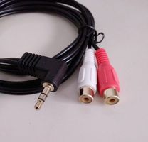 Kabel 2x Cinch / 1x Klinke 3,5 mm stereo 1,5 m