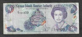 Cayman  Islands  1  Dollar  2001  Gebraucht