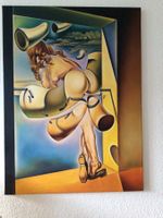 Öl-Gemälde Surealer Stil 89 cm x 63 cm auf Keilrahmen