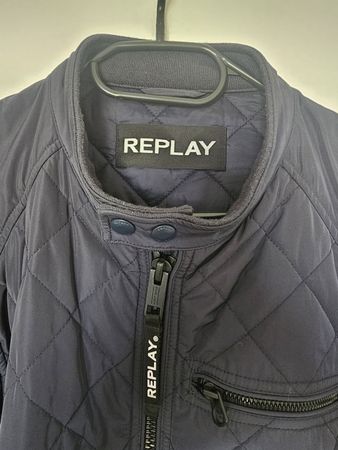 Veste matelassée Replay bleu marine, état impeccable
