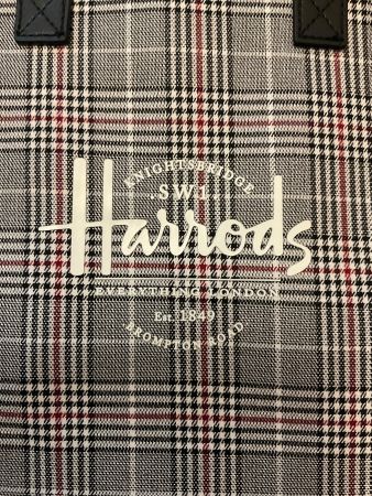 HARRODS HANDTASCHE KARIERT
