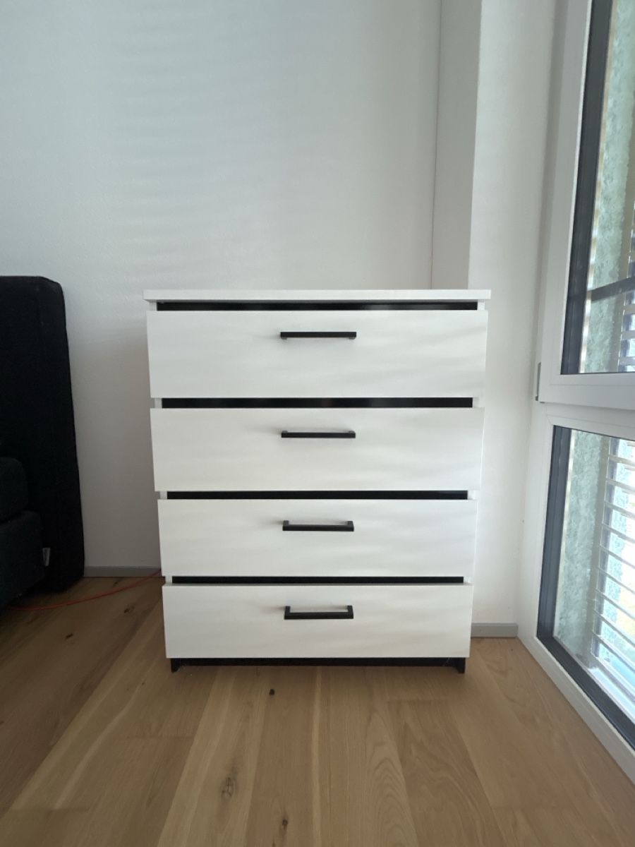 Ikea Cassettiere: Ikea Malm Kommode 4 Schubladen – Usato da Winterthur venduto da coad00 1
