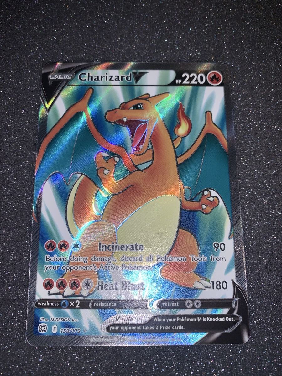 Pokémon Sammelbilder & Trading cards: Ab 1.- Charizard V 153/172 2022 – Gebraucht aus Bironico von ars_z6lb 1