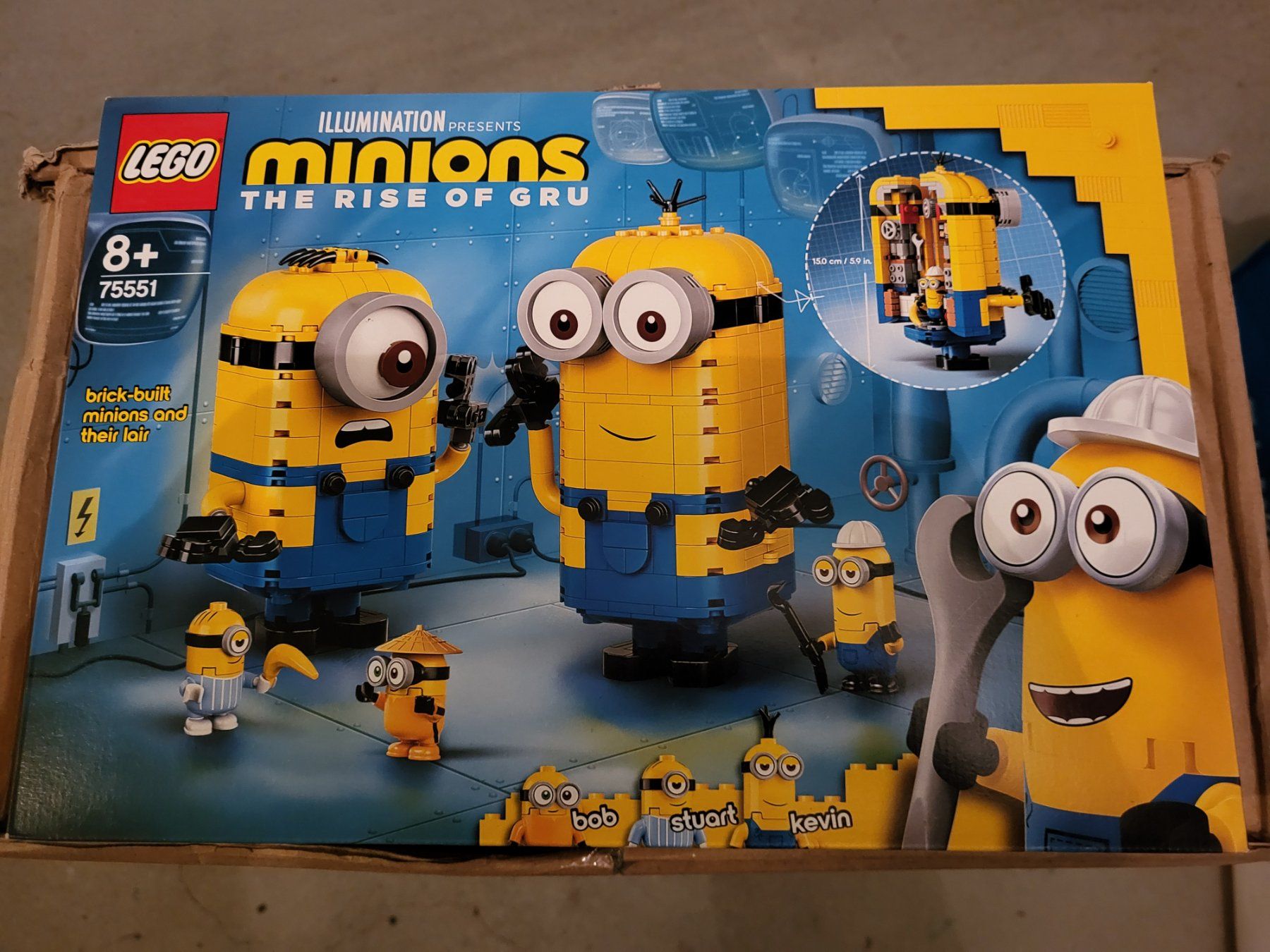 Lego Giocattoli: 75551 Minions-Figuren Bauset mit Versteck – Nuovo e nell'imballaggio originale da Oberentfelden venduto da Andreas1974
