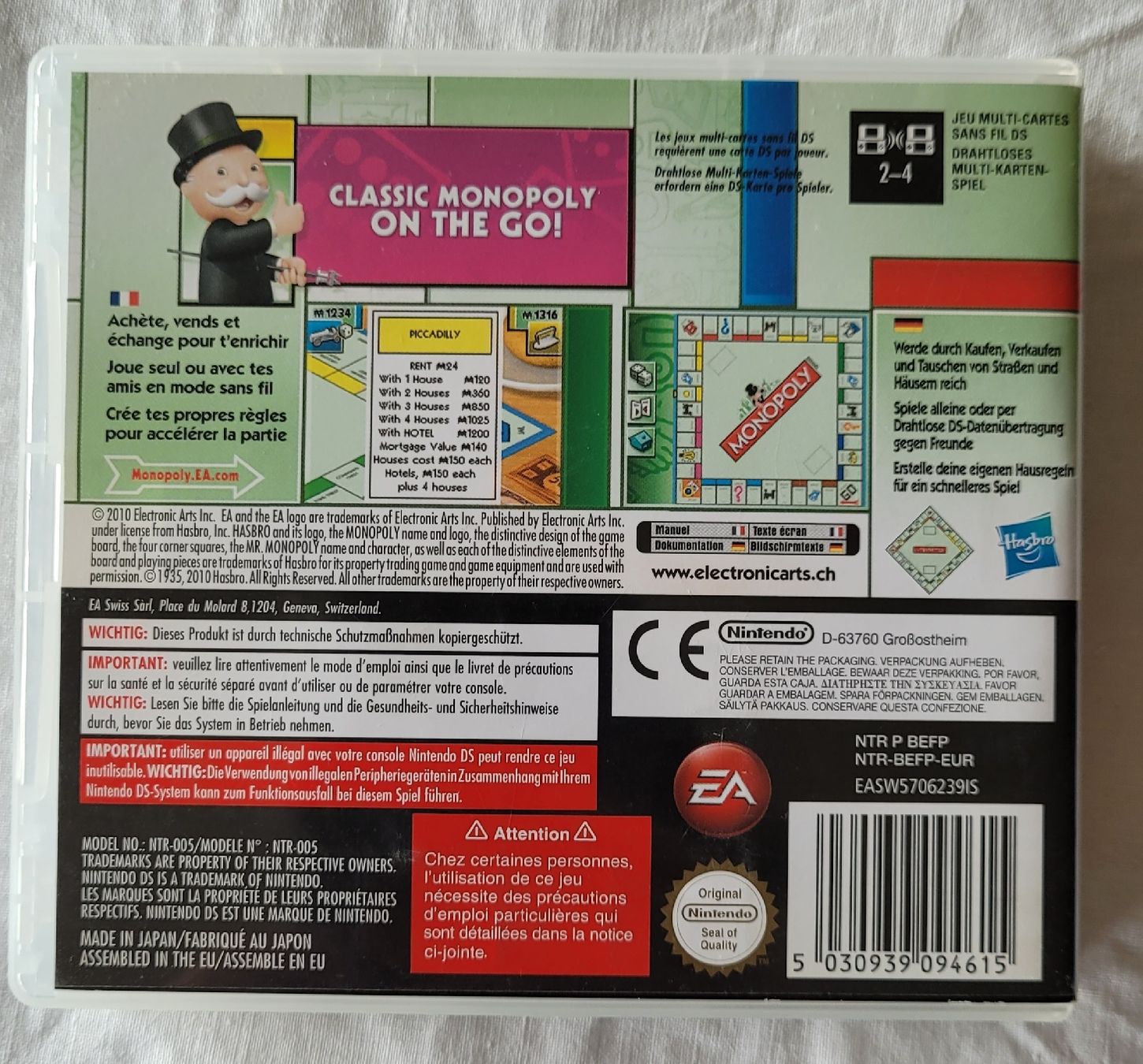 Nintendo Spiele: 4x Nintendo DS - Spiele – Gebraucht aus Madiswil von Laubfleck 4