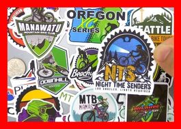 Mountainbike Fahrrad Dirt Velo E-Bike 50 tlg Stickerset