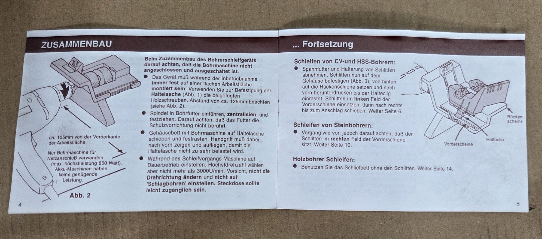 Tutte le macchine: Bohrerschleifgerät MULTI-SHARP gebraucht guter Zustand – Usato da Kirchberg SG venduto da Bibsli 3