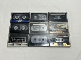 Cassettes audio Maxell divers 