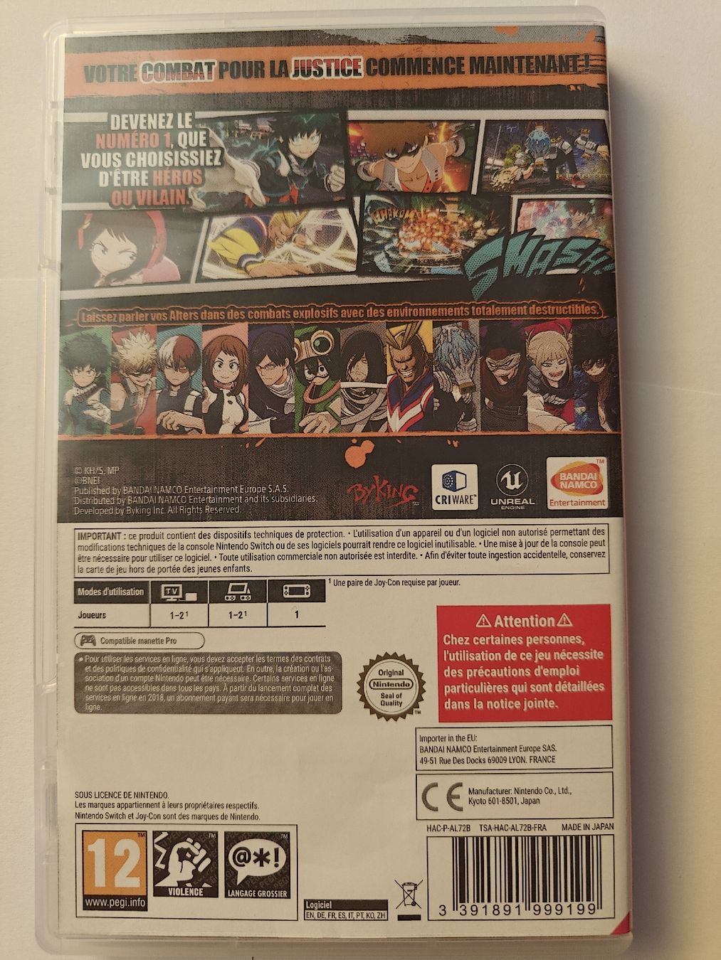 Nintendo Spiele: My Hero One's Justice - Nintendo Switch - Excellent! – Neu (gemäss Beschreibung) aus Carouge GE von Andelie 1