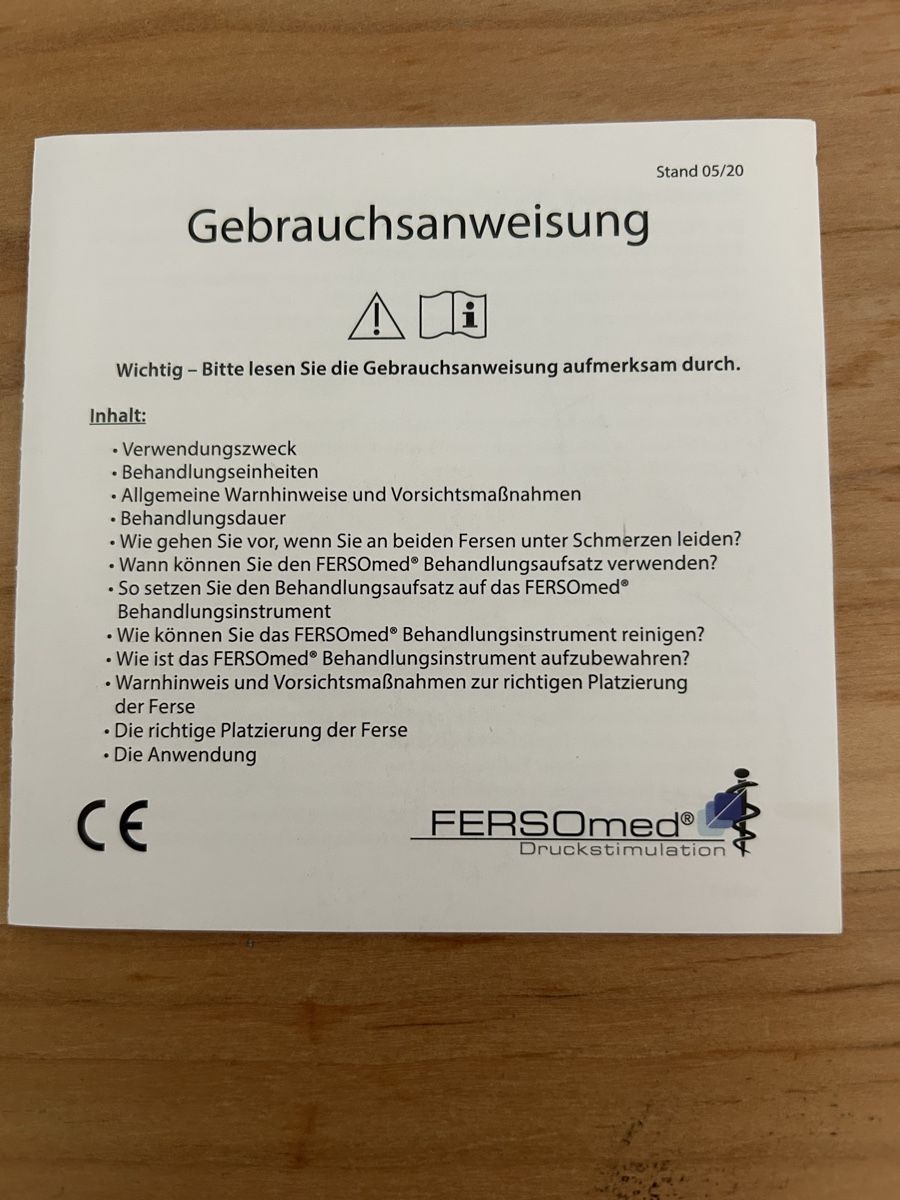 Medizinische Geräte: FERSOMed Druckstimulation Behandlungsinstrument – Gebraucht aus Sissach von enaman 2
