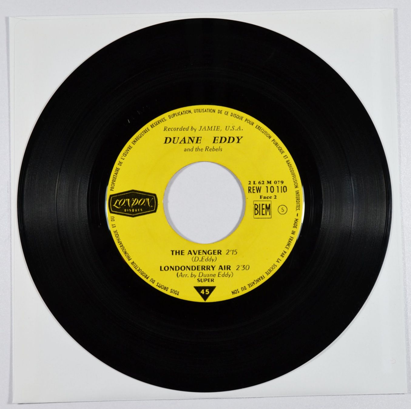 Dischi in vinile: EP: DUANE EDDY & The Rebels - My Blue Heaven – Usato da Frenkendorf venduto da Yard-Sale-2000 3