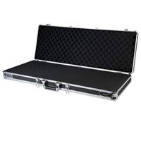 Alu Waffenkoffer schwarz 96x36x12cm