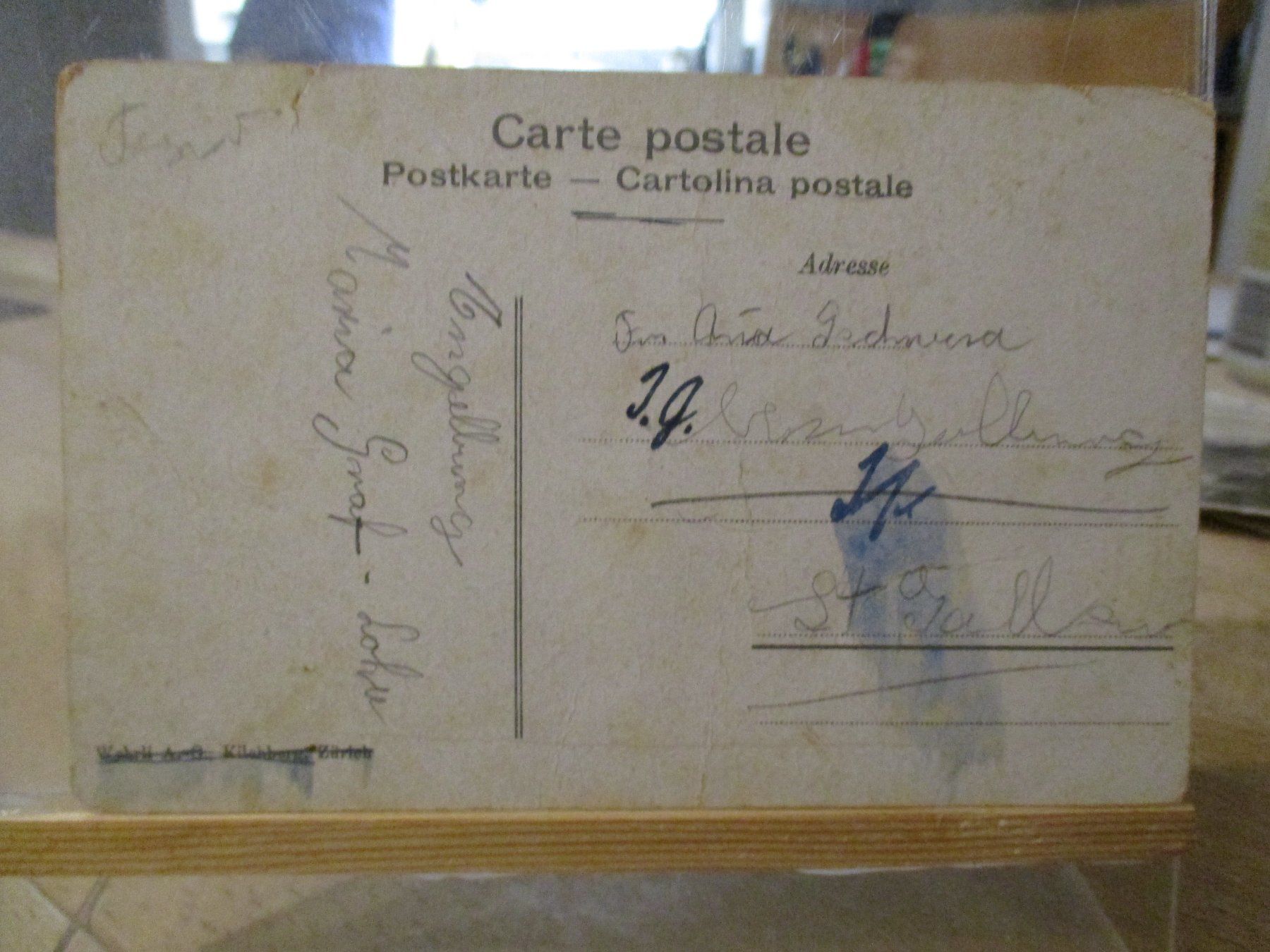 Cartoline postali: St.Moritz Celerina Roseg Palü Postkarte  2 – Usato da Felsberg venduto da sanwill 1