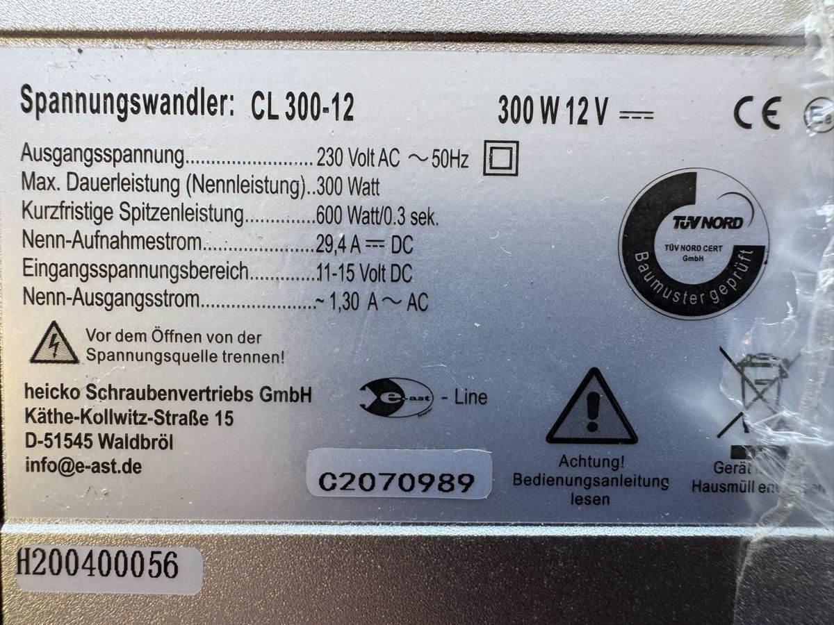 Convertitori: Spannungswandler – Usato da Männedorf venduto da m.lutz 3