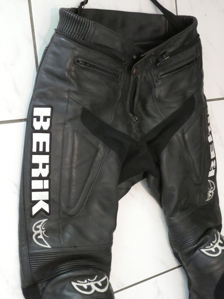 Hosen: Berik Motorrad Lederhosen Gr. 50 – Gebraucht aus Würenlingen von CGS 1