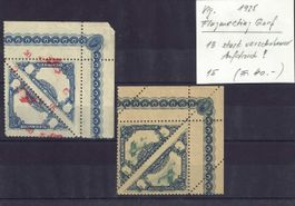 Vignietten Flugmeeting Genf 1925