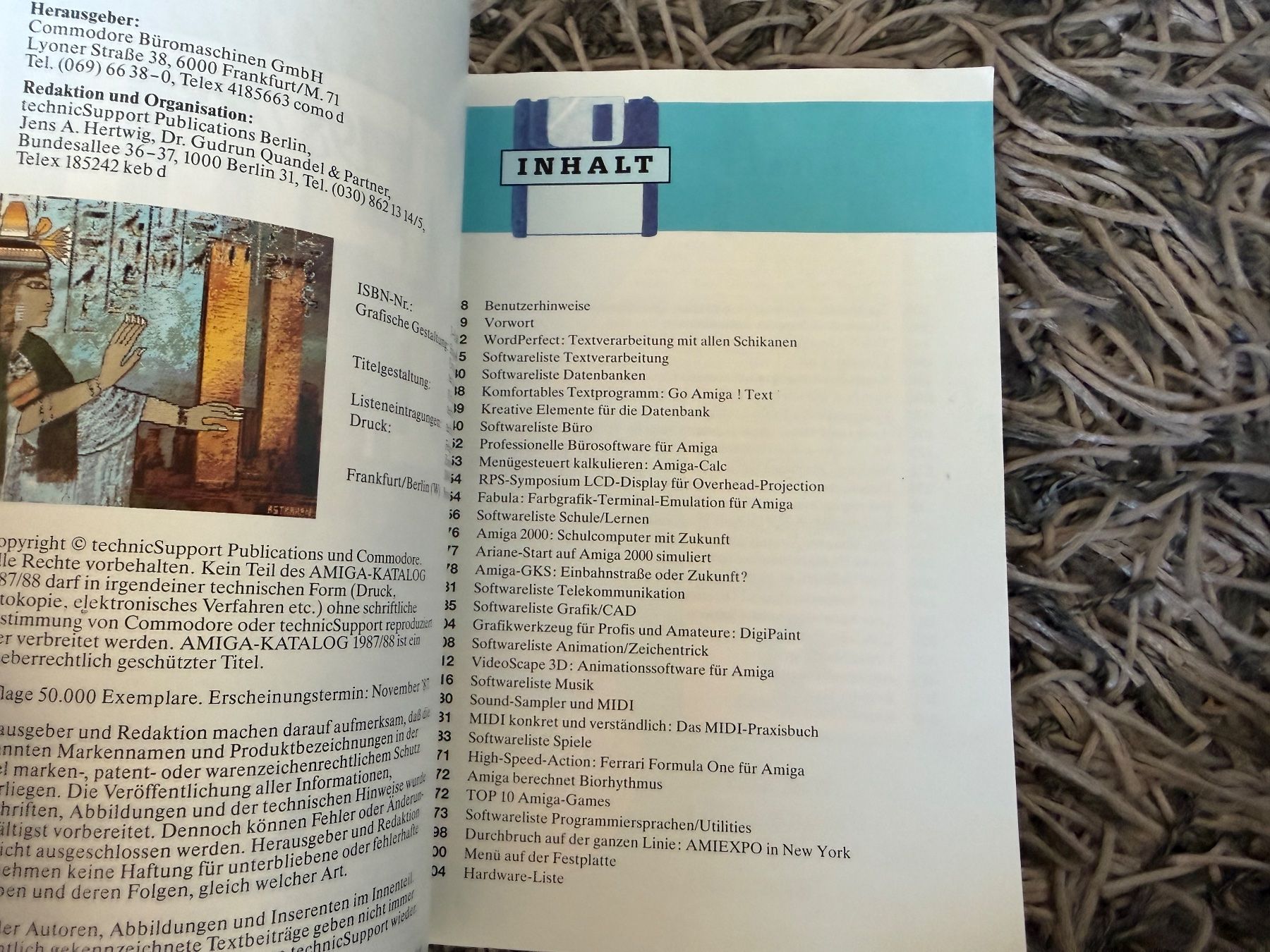 Libri: Amiga Katalog 1987/88 – Usato da Adliswil venduto da synchrot 3