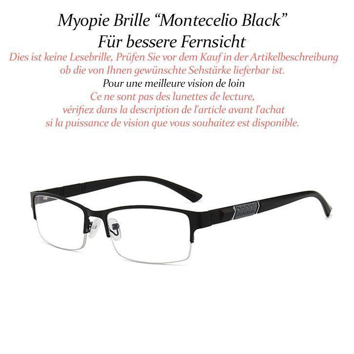 Occhiali & Lenti: Fernsichtbrille Montecelio B black  -1.0 – Nuovo e nell'imballaggio originale da Pfäffikon SZ venduto da ANNAPURNA8091