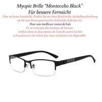 Fernsichtbrille Montecelio B black  -1.0
