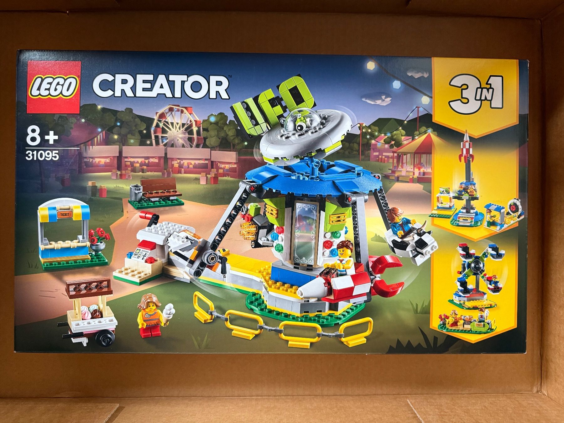 Lego Kit di costruzioni: Lego Creator 31095 - Jahrmarkt – Nuovo e nell'imballaggio originale da Basel venduto da zekzek