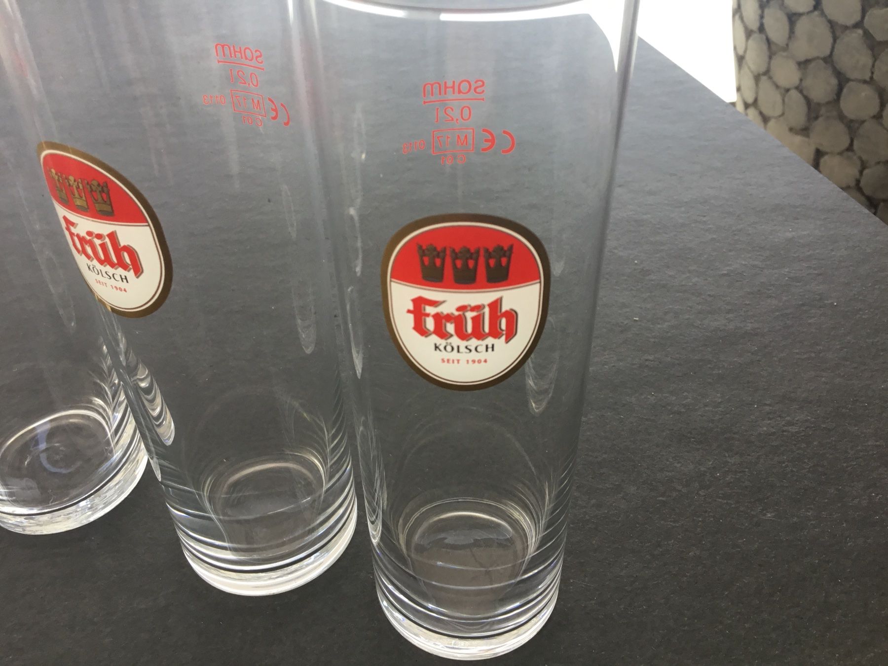 Gläser: Prosecco / Biergläser / Dekanterflasche – Gebraucht aus Schlieren von hespeler99 5