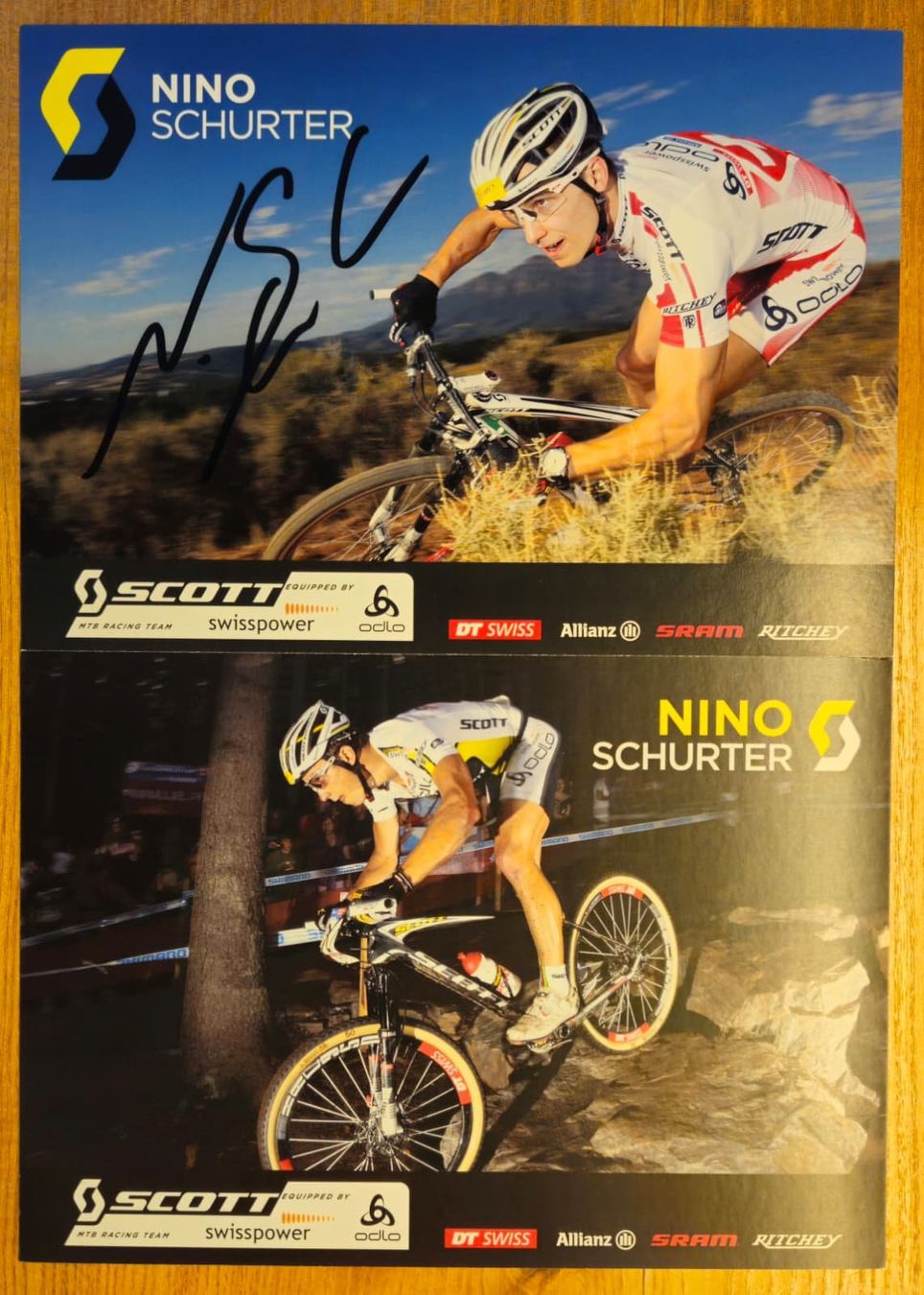 Autografi: Autogrammkarte Nino Schurter – Usato da Stans venduto da SLimon