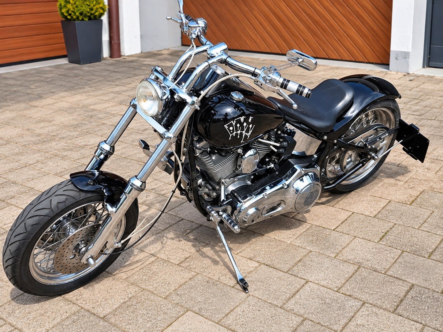 Harley-Davidson Chopper: Harley-Davidson Softail, FXSTC Bj.1990 – Usato da Stadel(Winterthur) venduto da mgr_g275