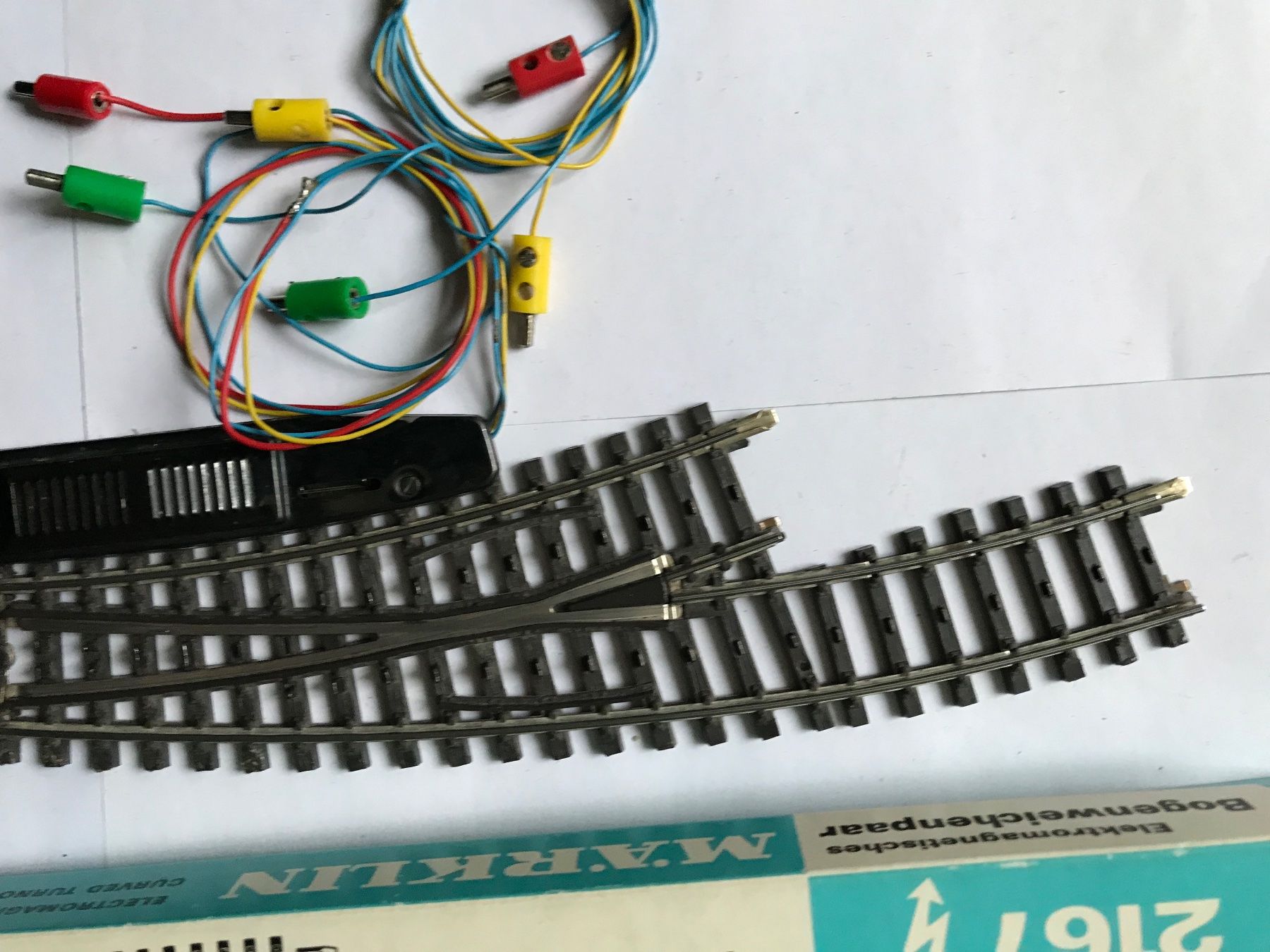 Märklin Modellini di ferrovie: märklin 2167, bogenweichenpaar – Usato da liestal venduto da makai05 3