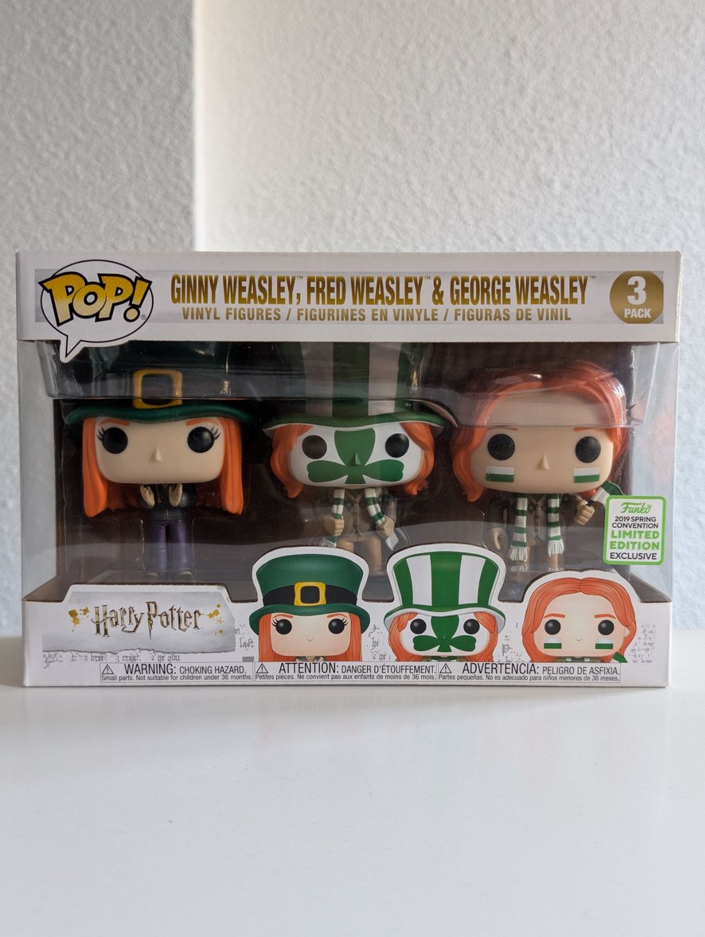 Funko Statuette: Funko Pop! - Harry Potter - Weasley 3 Pack (2019 ECCC) – Nuovo (secondo la descrizione) da Frauenfeld venduto da pakschual