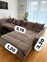 Grosses Ecksofa/Lounge Sofa, braun, sehr bequem, Top Zustand