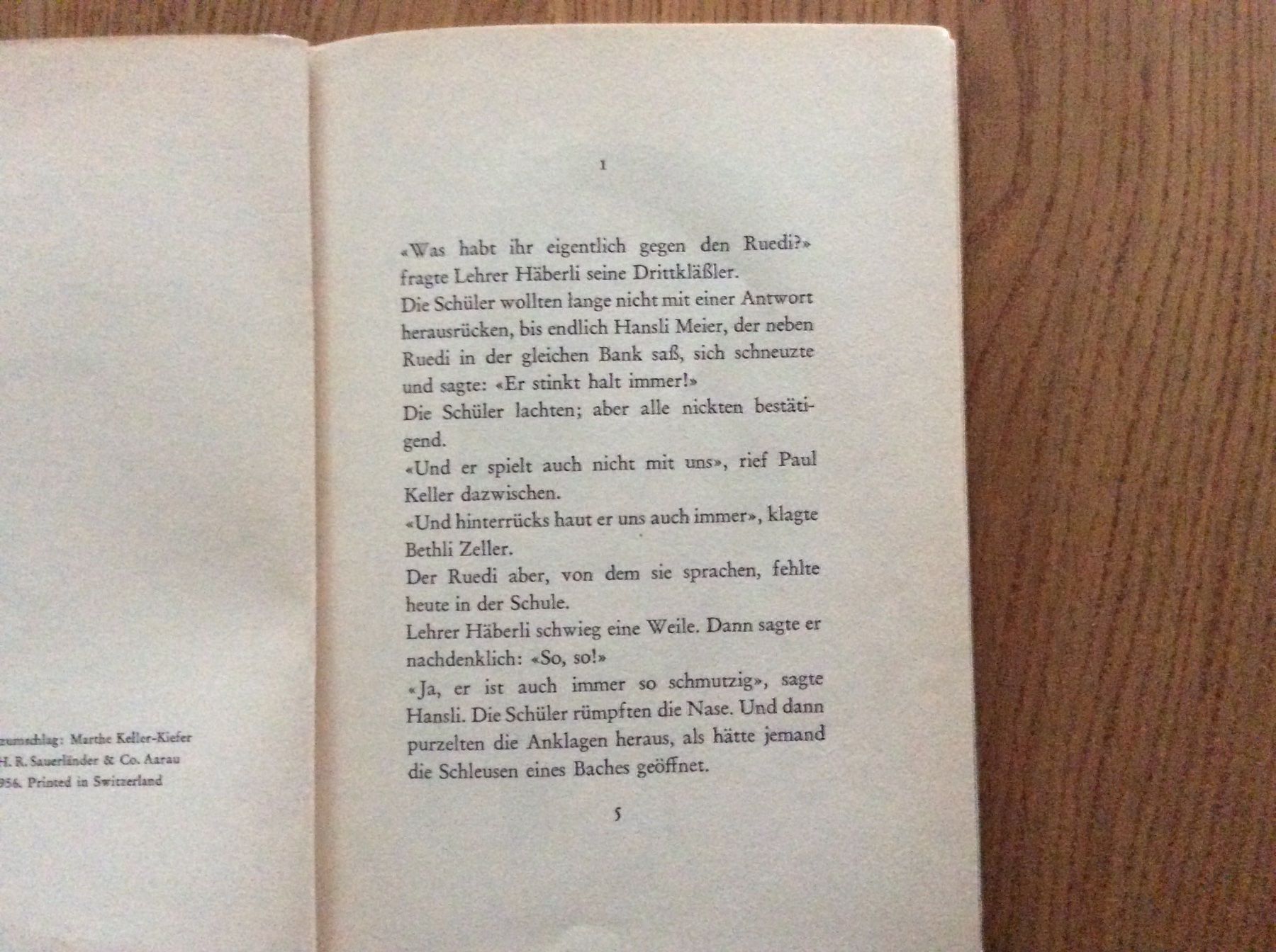 Bücher: Ruedi - Dino Larese. 1956 – Gebraucht aus Wetzikon ZH von Libelle01 1