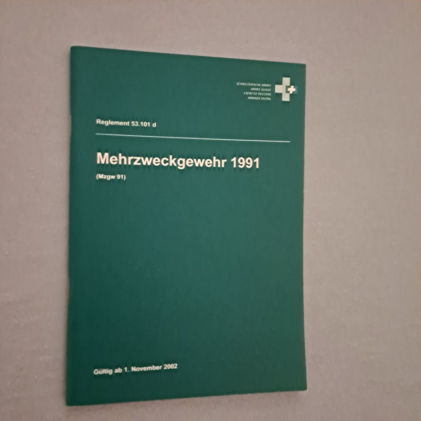 Libri: Mehrzweckgewehr 1991 – Usato da Gipf-Oberfrick venduto da Mig_29