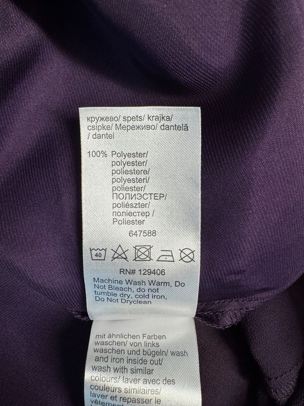 Kleider: Kleid Damen violett Grösse 40 – Gebraucht aus Winterthur von Malve00 4