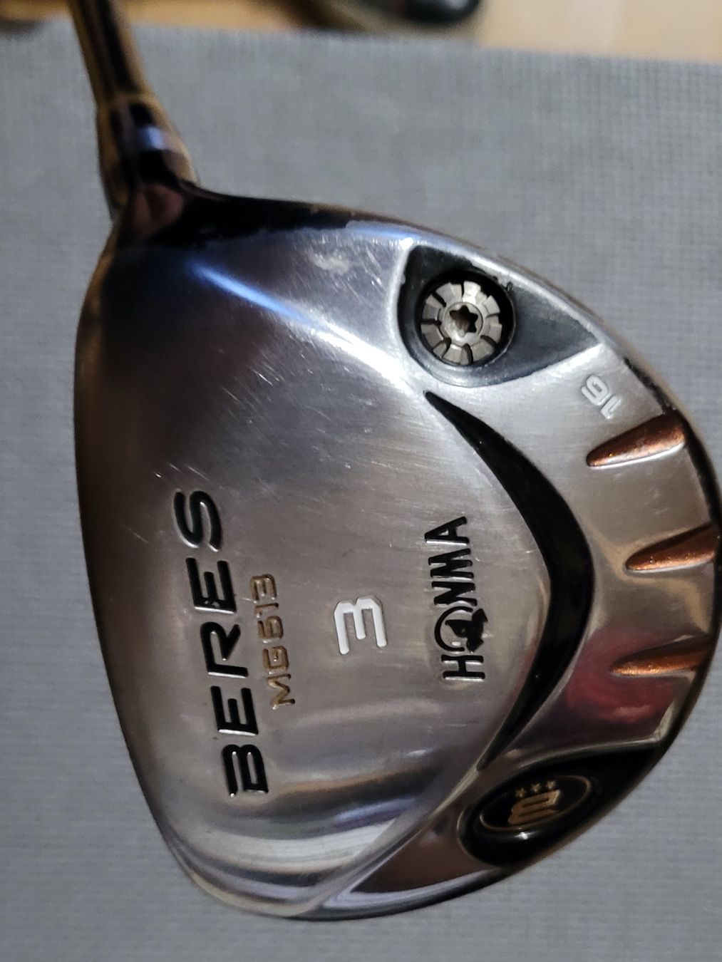 Honma Mazze & Set: Honma Beres 3er Holz 16° mit ***Stern Schaft – Usato da Bachenbülach venduto da SoCal69 7
