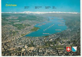 Zürich  Flugaufnahme