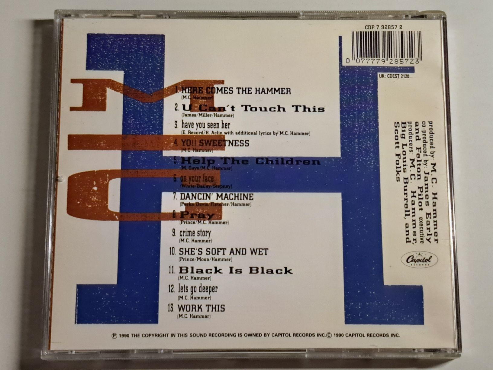 CDs: MC HAMMER - Please Hammer don't hurt 'em – D'occasion à Wichtrach par LuckyLuke69 2