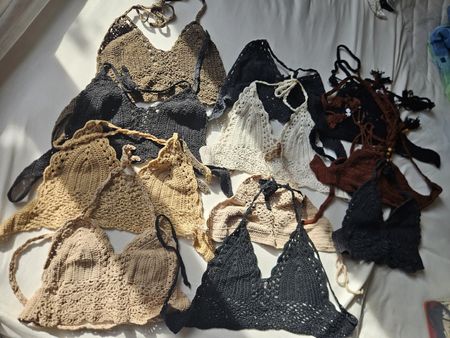 Gehäkelte Sommer Tops, ideal für Festivals
