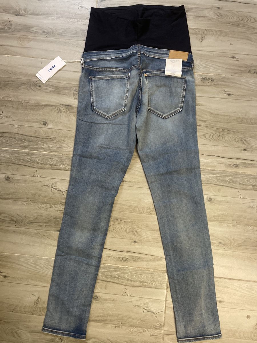 H&M Jeans: Neue H&M stretch Umstands Jeans Gr. 42 – Nuovo e nell'imballaggio originale da Obergerlafingen venduto da cabo4 2