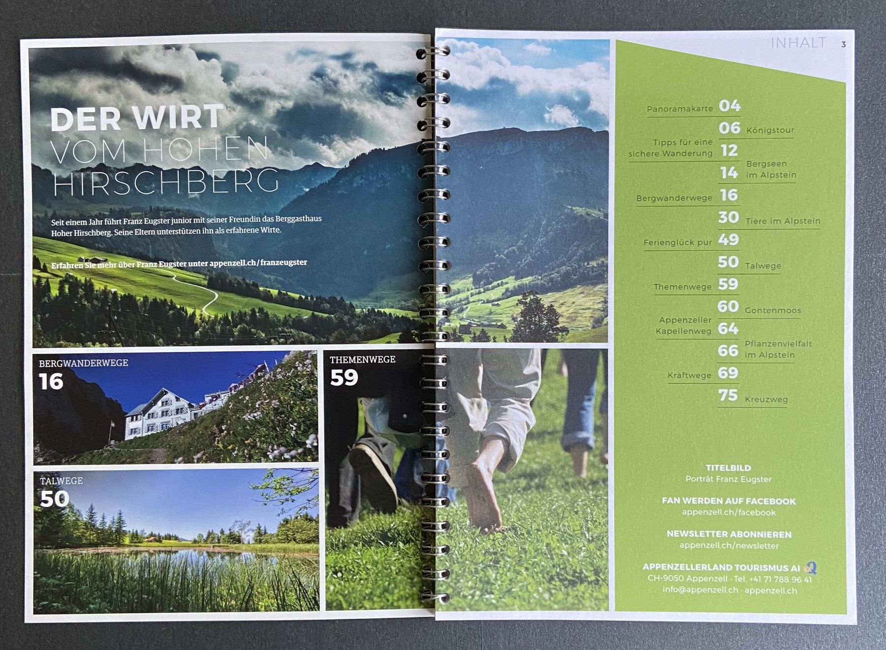 Libri: Wandern im Appenzellerland – Usato da Böckten venduto da Hansi36 1