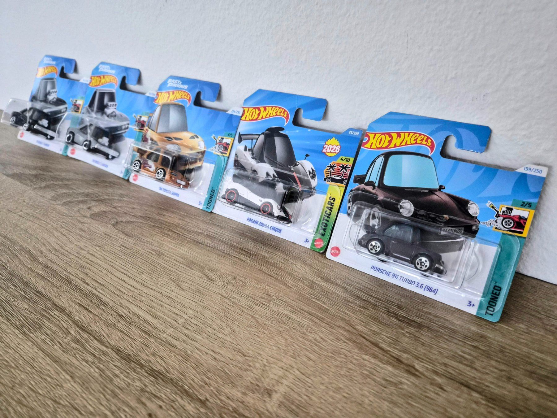 Hot Wheels Modellini d'auto: Hot Wheels Fast&Furious Set 5x – Nuovo e nell'imballaggio originale da LUZERN venduto da 6O15 2