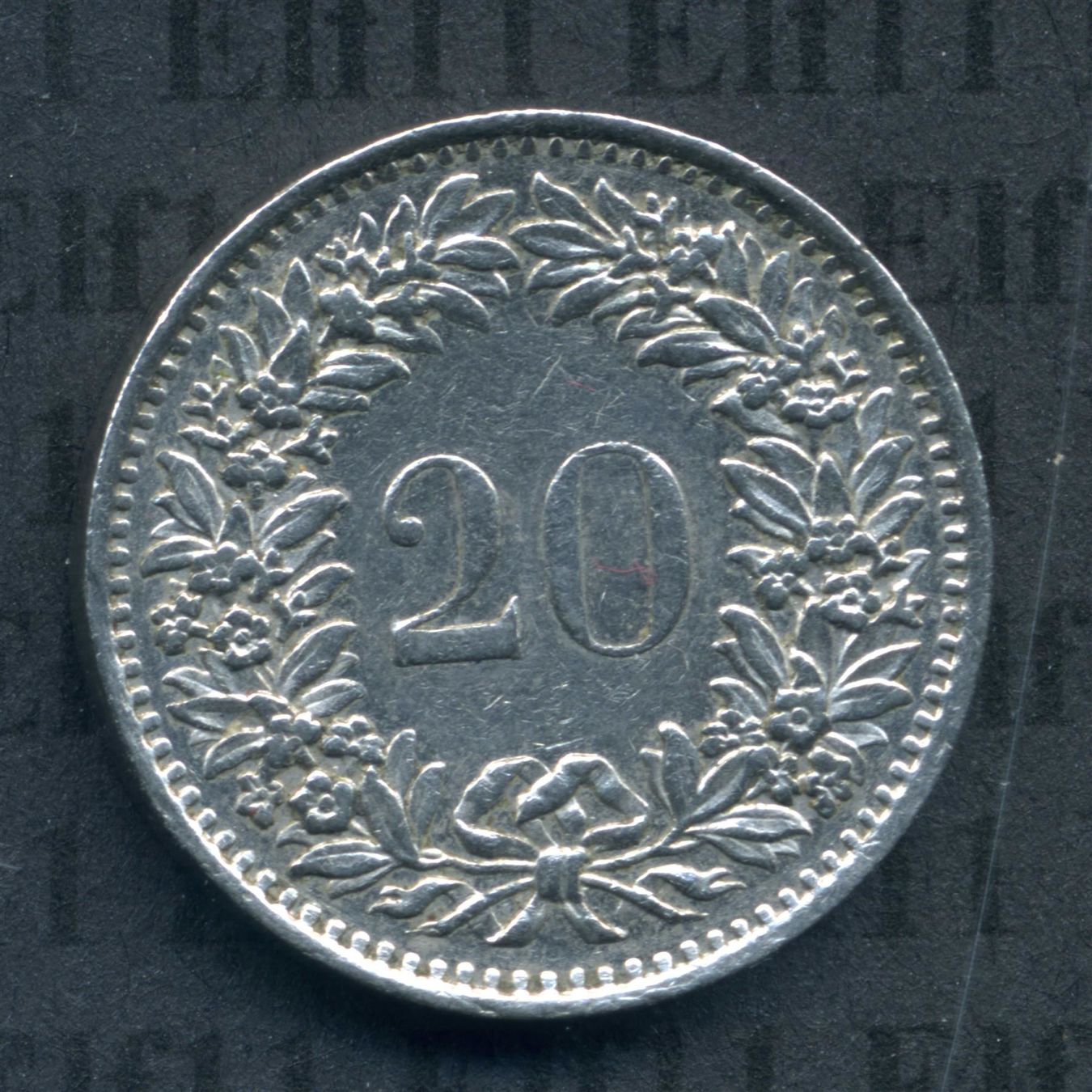 Tutti le monete: CHF___0.20 1978 vz 20 Rappen – Usato da Widnau venduto da Elf11 1