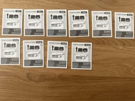 Panini WM 2026 Kroatien CRO 1,3,6,10,12,16,18