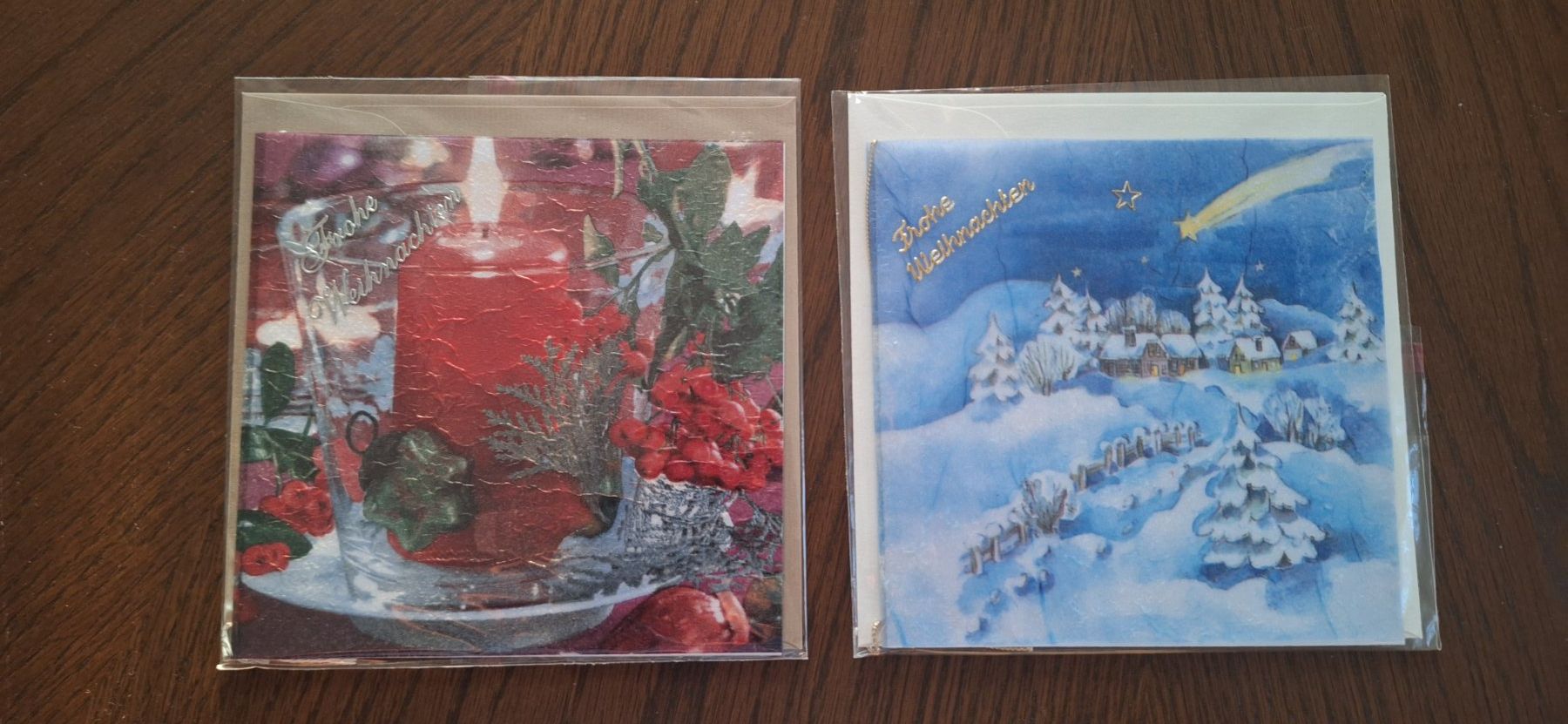 Karten: 2 Weihnachtskarten neu – Neu (gemäss Beschreibung) aus Schwyz von cla_8w6t