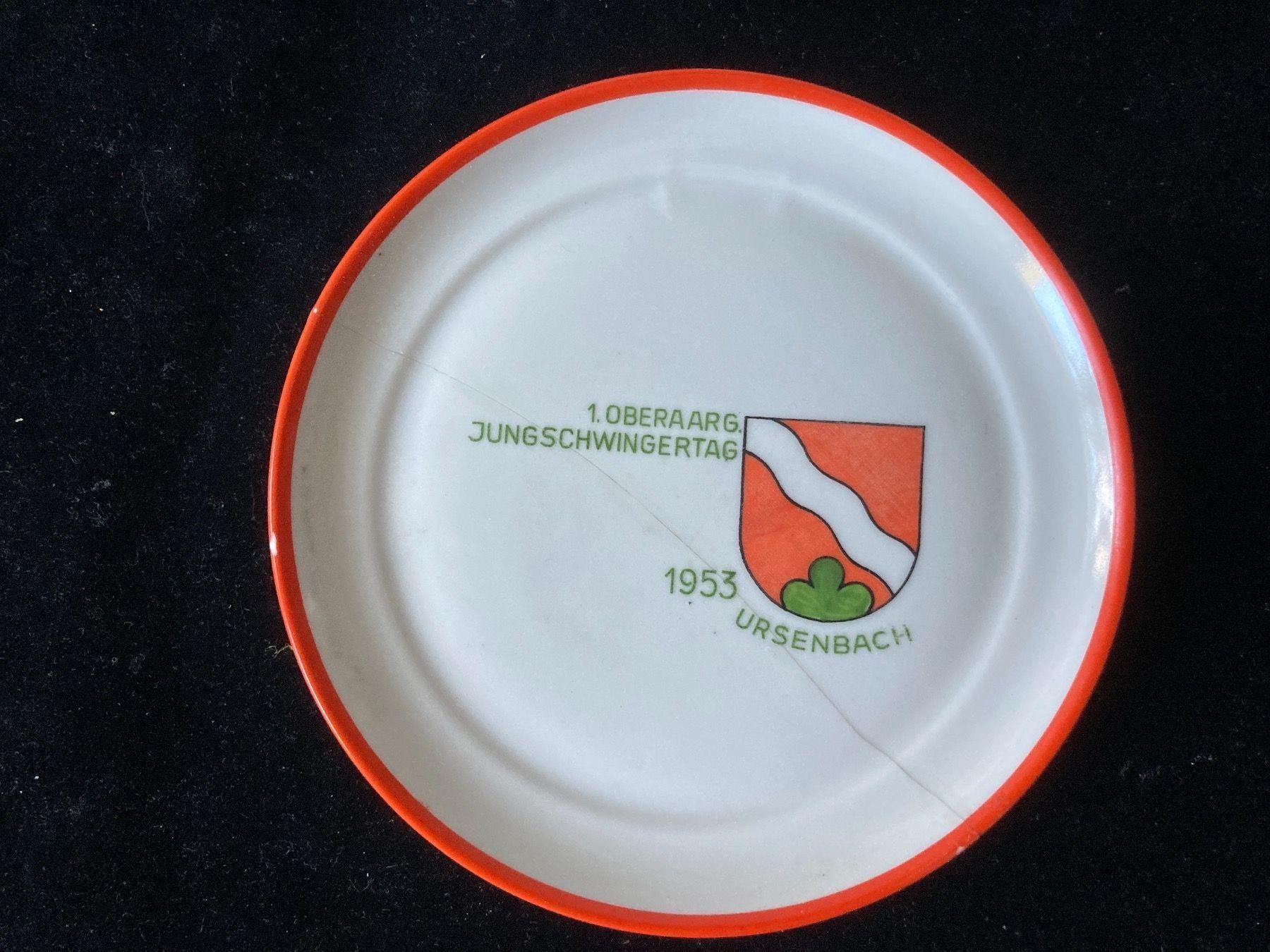 Piatti: 1. Oberaarg. Jungschwingtag Ursenbach – Difettoso da Zürich venduto da Chaeffeler 1